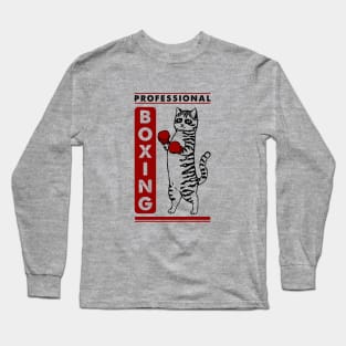 Cat and boxing Long Sleeve T-Shirt